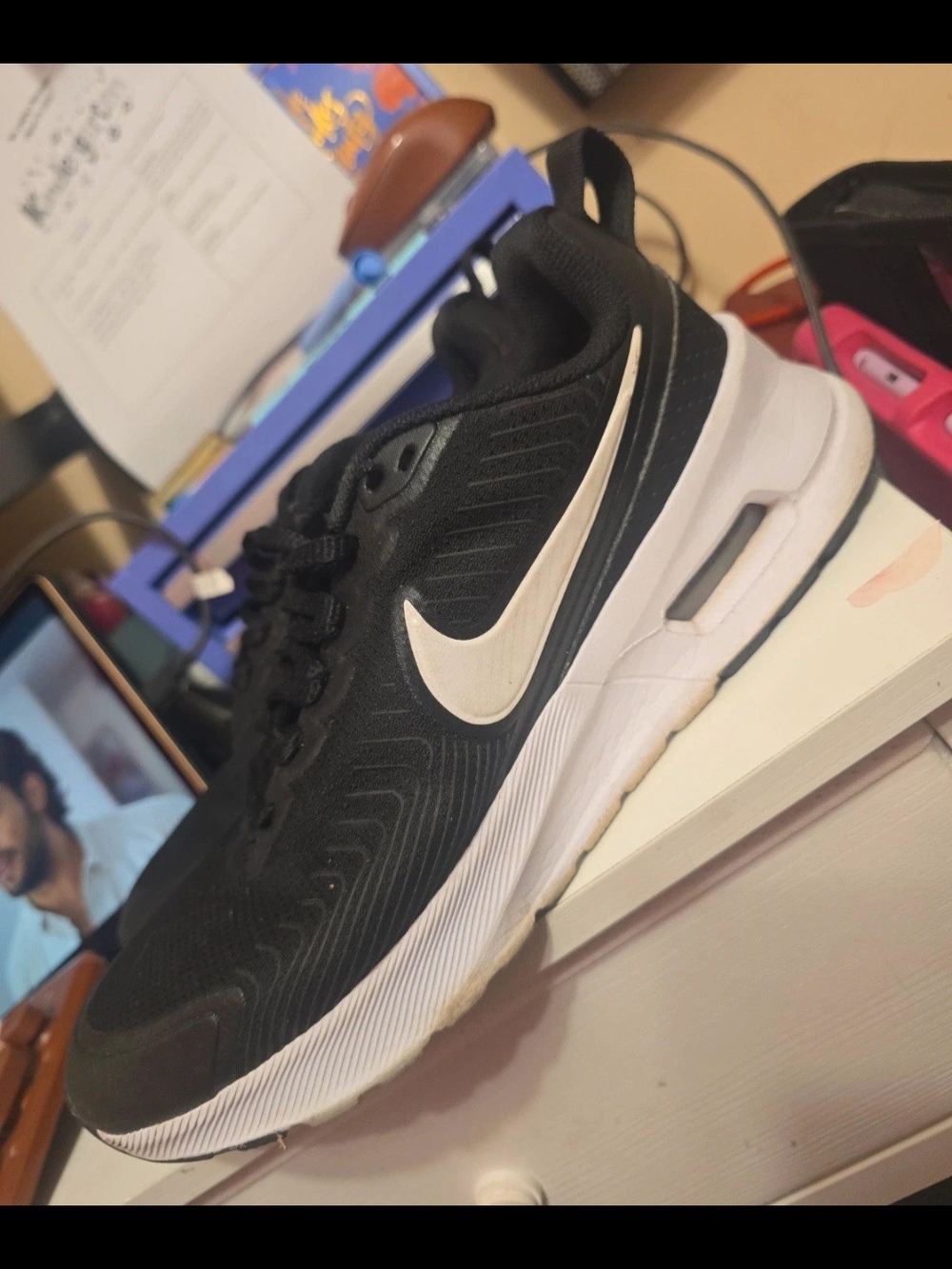 Nike Womens Black/White Running Shoe